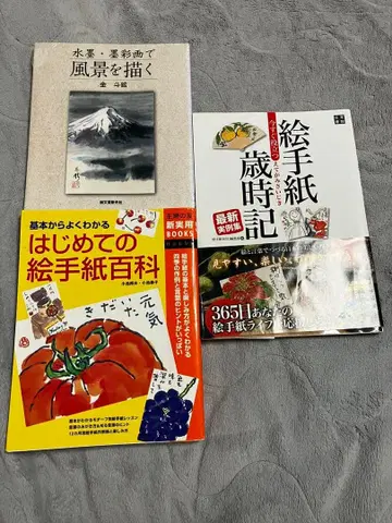 그림 편지 절기 외 입문용 3권 중고 도서