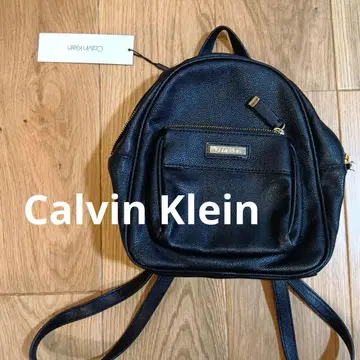 미사용 택 포함 Calvin Klein 블랙 백팩