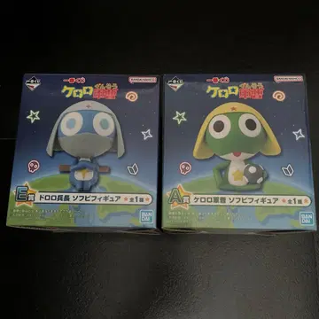 개구리 중사 케로로 제일복권 소프트 비닐 피규어 도로로 케로로