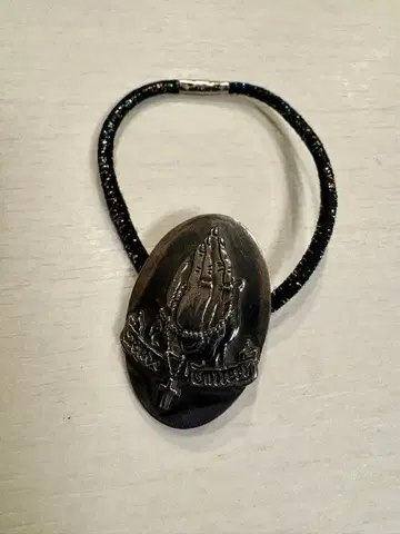 루드 갤러리 RUDEGALLERY 마리아 머리끈 플레이 핸즈 실버