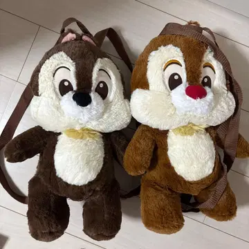 칩과 데일 봉제 인형 백팩