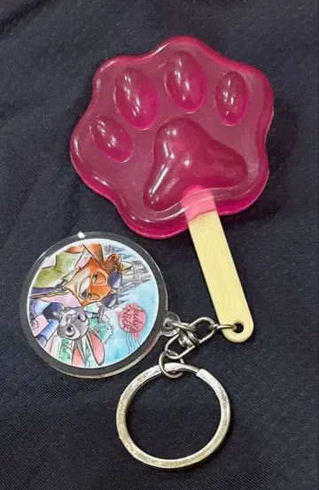 도쿄 디즈니 리조트 주토피아 아이스캔디 키링