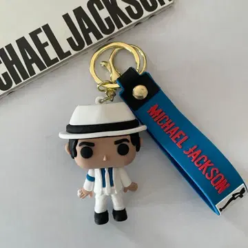 마이클 잭슨 키링 미사용 새상품