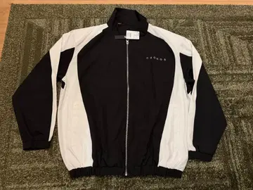 CRONOS 나일론 자켓 블랙/화이트