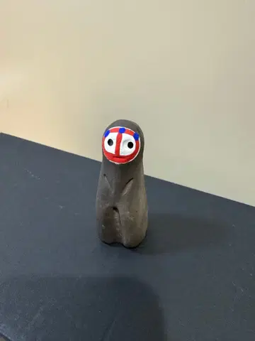 무인양품 복주머니 나뭇잎 원숭이 경단 원숭이 입상