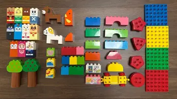 호빵맨 첫 블록 웨건