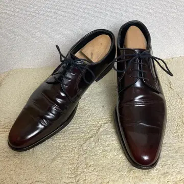 리갈 25.5cm 외날 플레인토 다크 브라운 드레스 슈즈