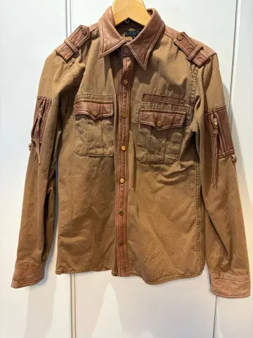 JUNGER 밀리터리 자켓 M 브라운