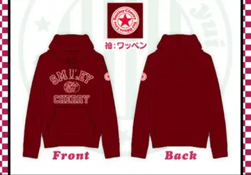 오구라 유이 SMILEY CHERRY 후드 부착 후드티