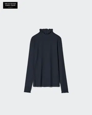 유니클로 울트라 웜 히트텍 캐시미어 블렌드 리브 하이넥 XL