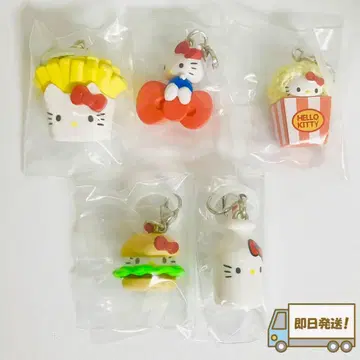 헬로키티 아메리칸 디자인 메지루시 액세서리 전 5종 컴플리트 세트