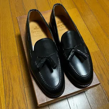 [ 미사용 새상품 ] Berwick 4340 태슬 로퍼 블랙