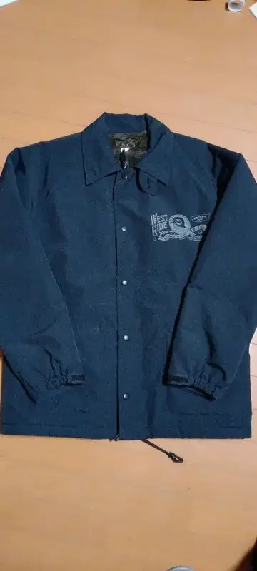 WEST RIDE 플리스 라이닝 자켓 네이비