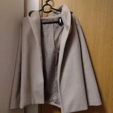 여성용 코트 프리 사이즈 더스티 핑크