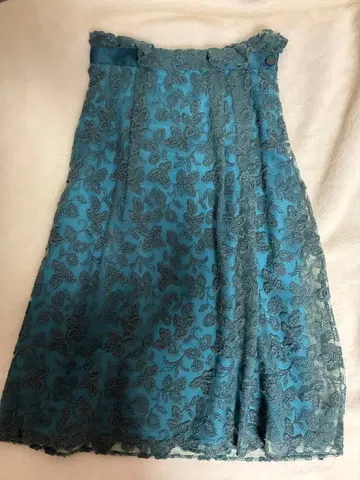 [ JILL STUART ] 타이트 스커트 블루그린