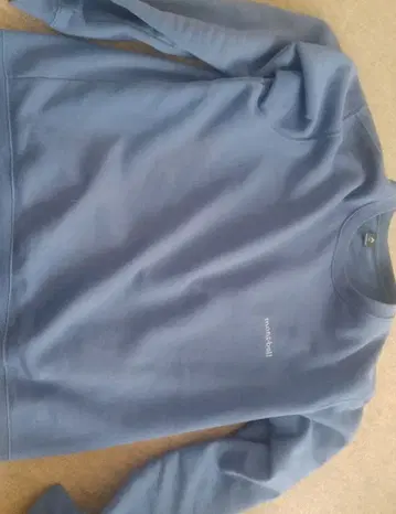 mont-bell XL 블루 맨투맨