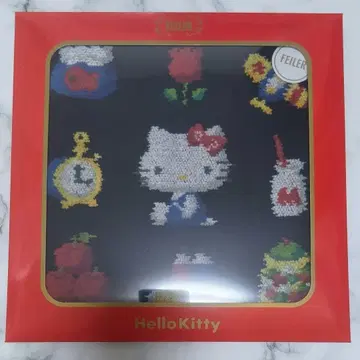 미개봉 새상품 페이러 헬로키티 레트로 콜라보 손수건 FEILER