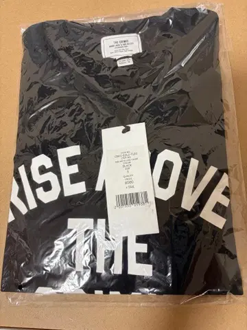 RISE ABOVE LONG T-SHIRT CRIMIE 새상품 미개봉