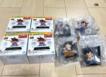 드래곤볼 제일복권 E상 만화 스트럭처 4종