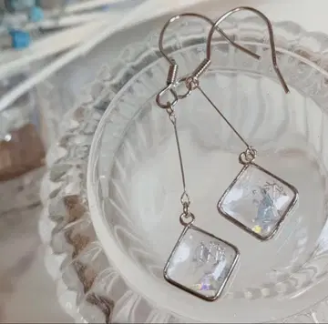 ium 작은 색채의 귀걸이