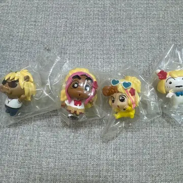 갸루 짱구는 못말려 피규어 풀컴프 4종