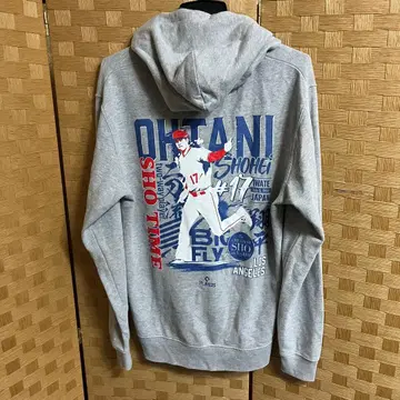 오타니 쇼헤이 쇼타임 집업 후드티 그레이 SHO TIME