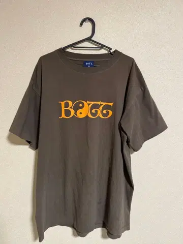 BoTT T셔츠 XL 브라운 로고 프린트
