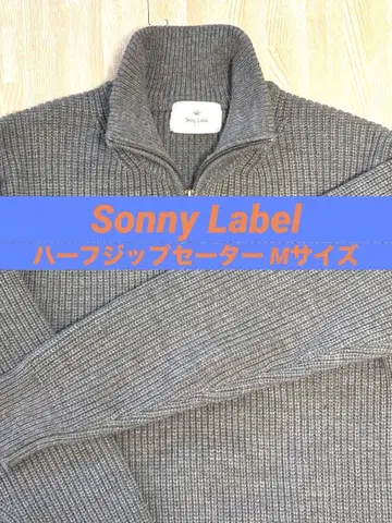 Sonny Label 하프 지퍼 스웨터 M 사이즈