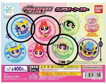 파워퍼프걸 클리어 러버 코스터