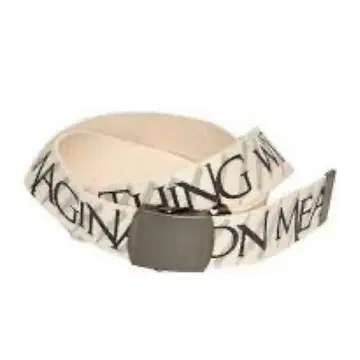 Ameri CHAPLIN MESSAGE LOGO BELT GI 벨트