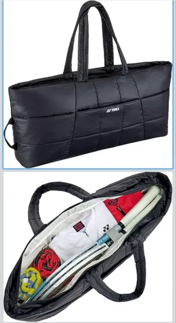 YONEX 라켓백 블랙 토트백 BAG2461W