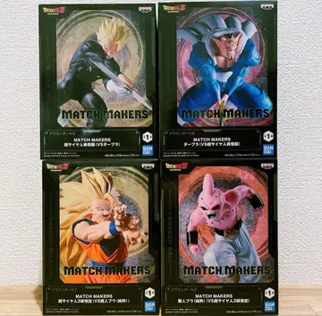 드래곤볼 MATCH MAKERS 피규어 4종 세트