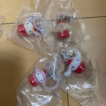 산리오 딸기 메지루시 액세서리 우사하나 시나몬 마이멜로디 폼폼푸딩