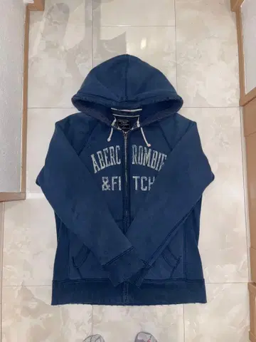 Abercrombie & Fitch 블루 후드티 S