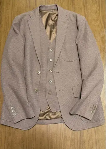 COMME CA ISM 테일러드 자켓 S 베이지