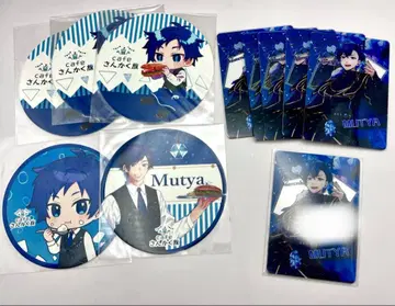 무챠 페스티벌 코스터 아크릴 카드 삼각 깃발 등신 데포 사인