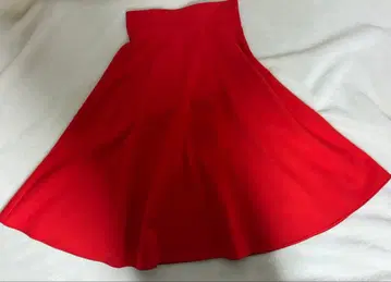 [ 스트로베리 필드 ] 레드 플레어 스커트 S/M