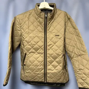 CROCODILE 퀼팅 자켓 베이지