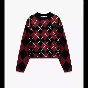 ZARA 자라 다이아 니트 스웨터 S