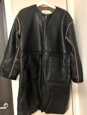 Ray BEAMS 무스탕 코트