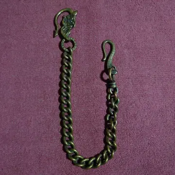 놋쇠 지갑 체인