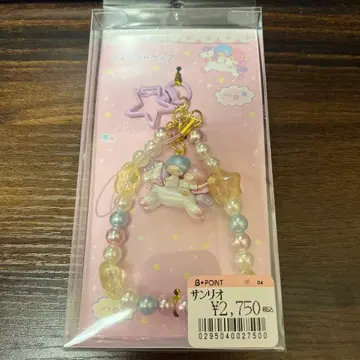 산리오 리틀트윈스타 폰 스트랩 유니콘 키키라라