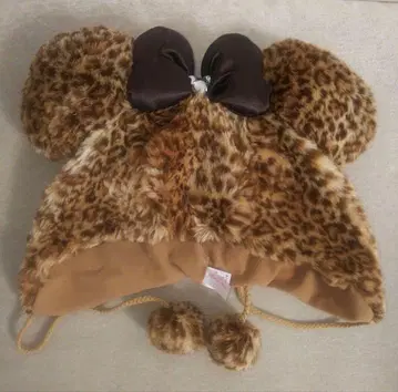 디즈니 팬캡 미니 레오파드 무늬