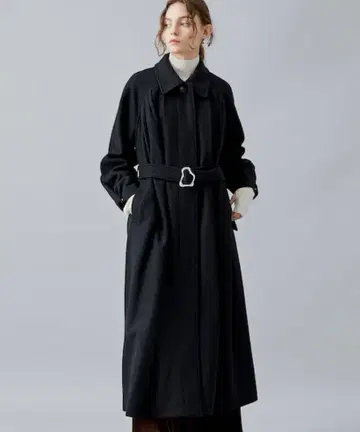 UND FRONT GATHER OPEN SLEEVE COAT