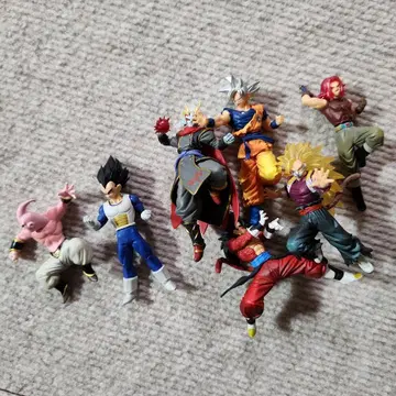 드래곤볼 액션 피규어 8체 세트