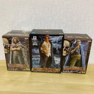 [새상품급] 원피스 피규어 샹크스 야솝 벤 벡맨 세트