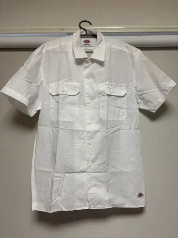 Dickies 반팔 셔츠 화이트 캑터스 디자인