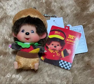 [ 레어 ] 몽치치 맥도날드 햄버거 키체인 ( 새상품 )