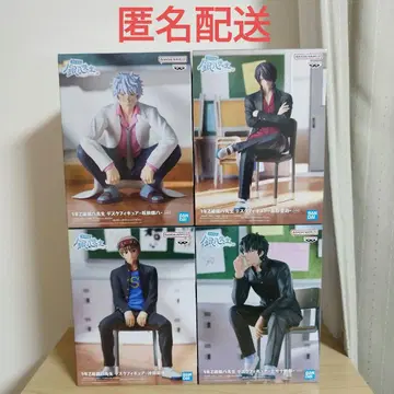 은혼 3년 Z반 긴파치 선생님 데스크 피규어 4종 세트