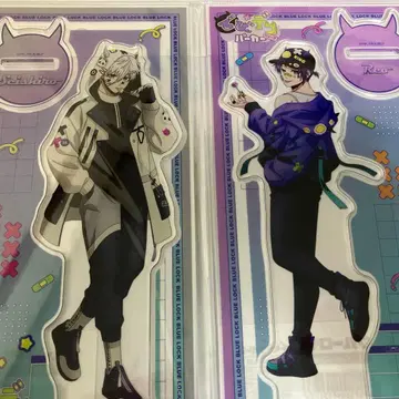 블루 록 데비 데코 후드티 아크릴 스탠드 나기 세이시로 미카게 레오